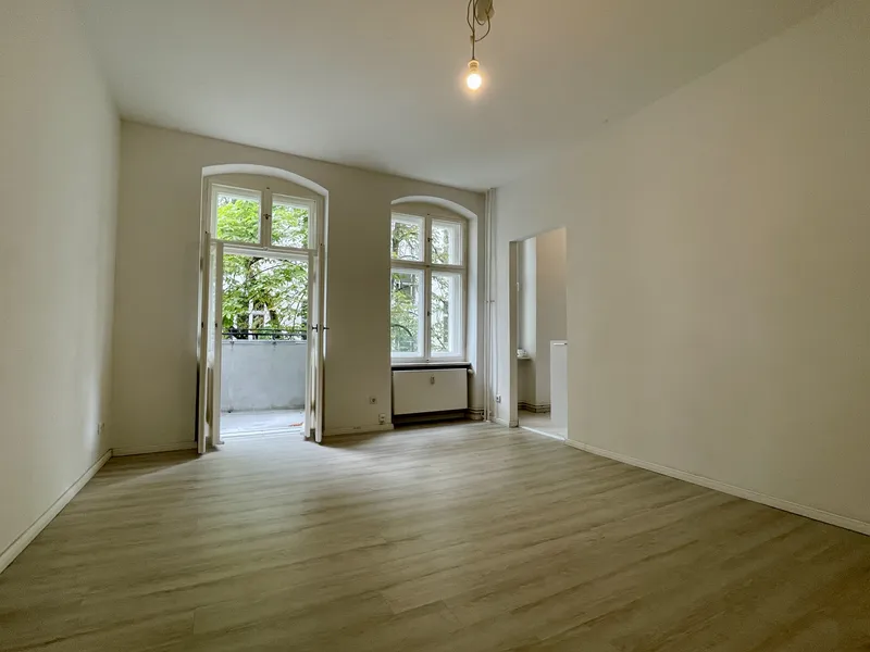 1-Zimmer Wohnung mit Balkon und Einbauküche — photo 1